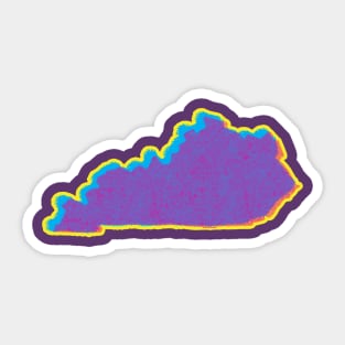 Colorful Kentucky Sticker